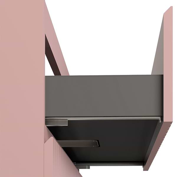Prima Rose Pink 42" Single Vanity without Top