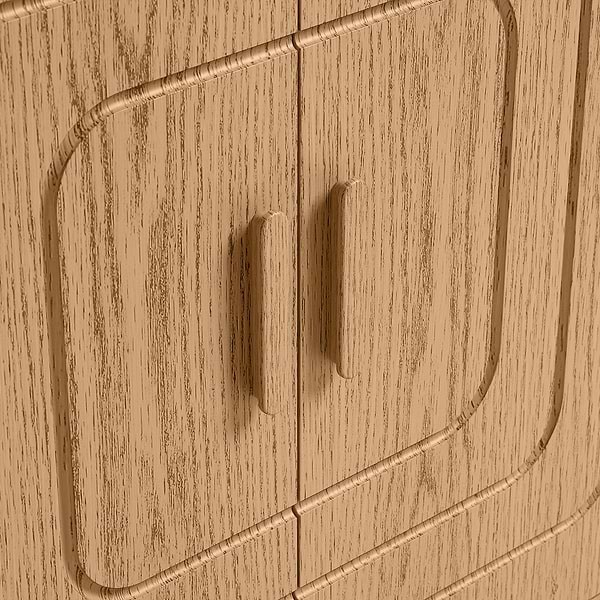 Emett Medium Ash 36" Single Vanity without Top by TileBar Studio Vanities, View 6, open zoomed image