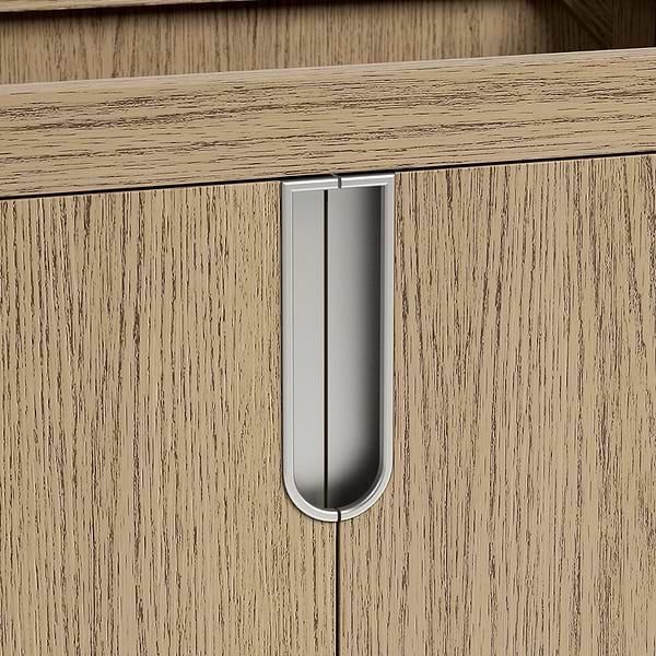 Corbin Medium Ash 30" Single Vanity without Top by TileBar Studio Vanities; image 7; in Style Ideas Contemporary, Modern, Transitional; released 2026; new, trends