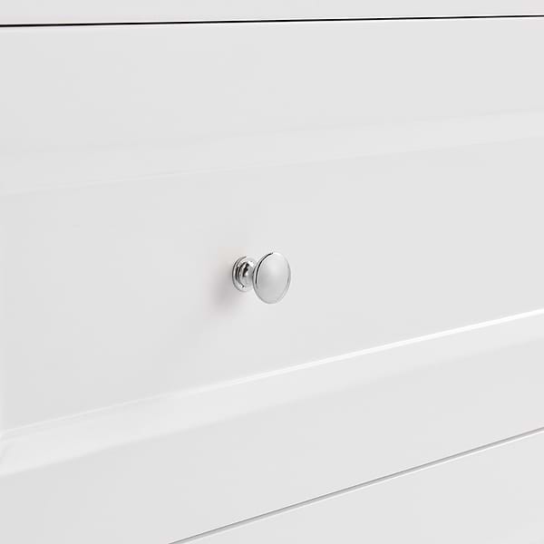 Nora White 36" Single Vanity with Carrara Marble Top