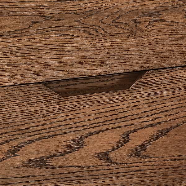 Salma Weathered Brown Oak 20" Linen Cabinet