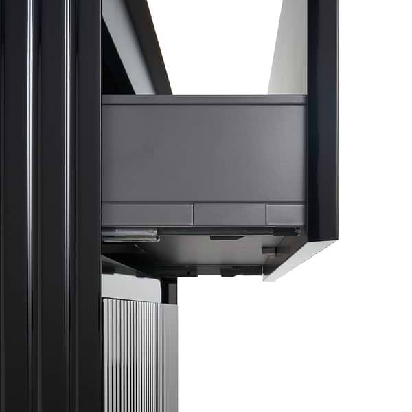 Linear Black 24" Single Vanity without Top