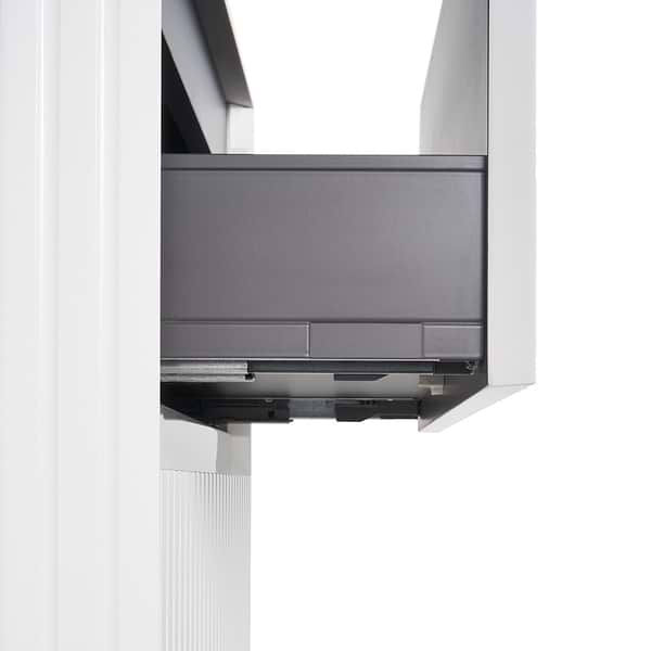 Linear White 24" Single Vanity without Top