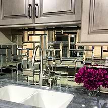 Paris Gray 3x6 Beveled Polished Antique Mirror Subway Tile