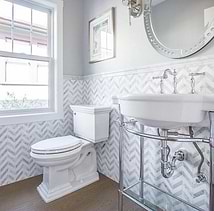 Talon Carrara & White Thassos 1x4 Marble Polished Mosaic Tile