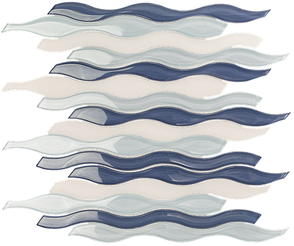 Allure Lazy River Glass Tile