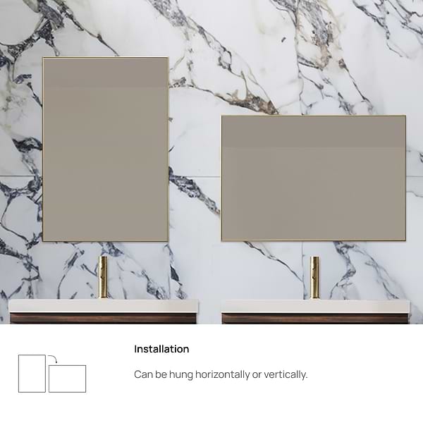 Everyday Dawn Gold  21x31" Rectangle Mirror