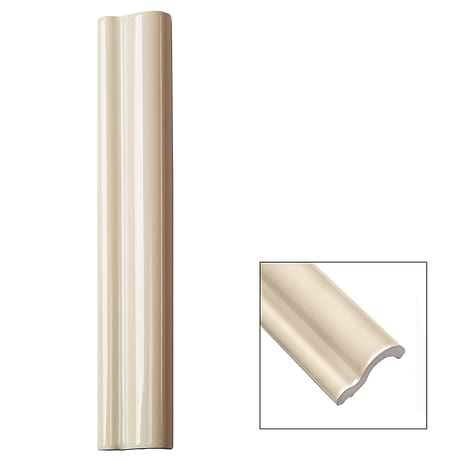 Piccadilly Vanilla Chair Rail Ceramic Tile Liner