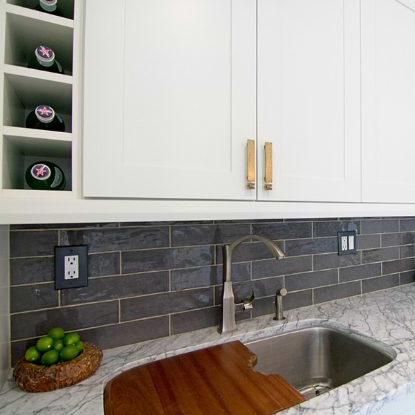 Lancaster Driftwood Gray 3x12 Polished Ceramic Wall Tile