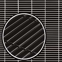 Kai Black 1x4" Tri-Stacked Matte Porcelain Mosaic Tile