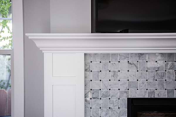 Arbor Carrara With Black Dot 3x2 Marble Tile- Polished