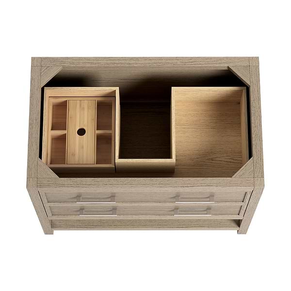 TileBar Studio Vanities Rowan Greige Ash 36" Single Vanity without Top
