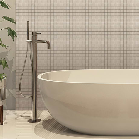 Karo Sand 2x2 Matte Porcelain Mosaic