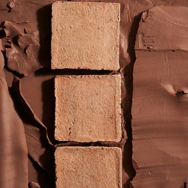 Terra Villa Red 4x4 Matte Presealed Genuine Terracotta Tile