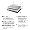 Optoro Trail Slate Dark Gray 28mil Wear Layer Rigid Core Click 12x24 Luxury Vinyl Tile