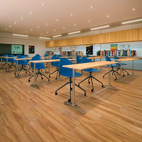 Katone Acacia Brown Sugar Glue Down 6x48 Luxury Vinyl Plank Flooring
