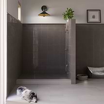 Optoro Trail Slate Light Gray 28mil Wear Layer Rigid Core Click 12x24 Luxury Vinyl Tile