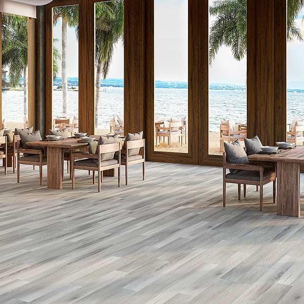 Sky Hickory Bliss 12mil Glue Down 6x48 Luxury Vinyl Plank Flooring