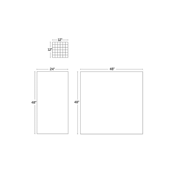 Minera Sahara Blanco White 2x2 Marble Look Matte Mosaic Tile