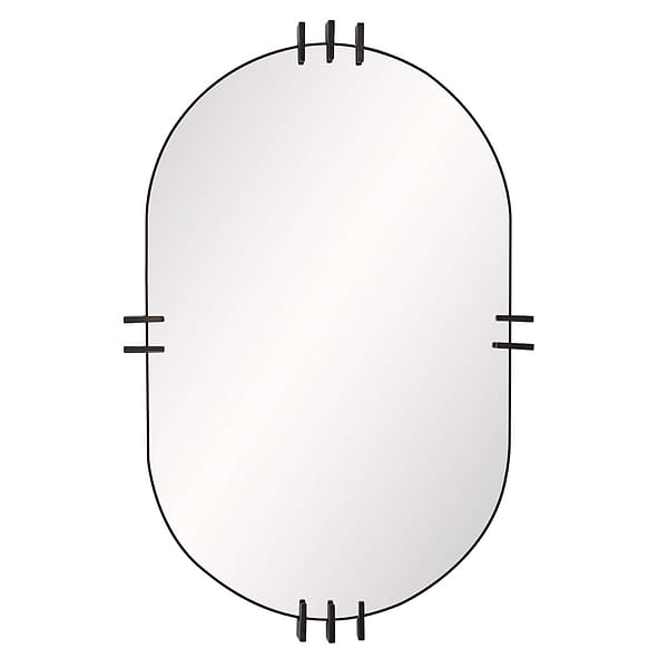 Arteriors Wilder 31"x47" Bronze Oval Mirror