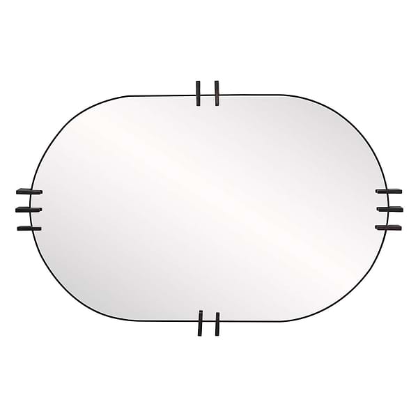 Arteriors Wilder 31"x47" Bronze Oval Mirror