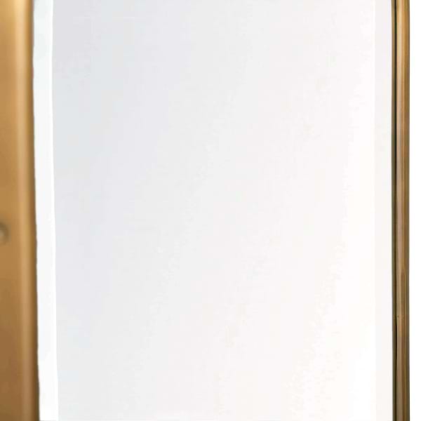 Arteriors Vaquero 19"x36" Antique Brass Oval Mirror