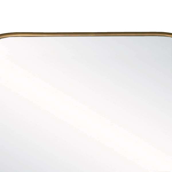 Arteriors Vaquero 19"x36" Antique Brass Oval Mirror