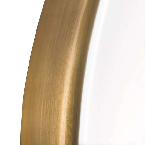 Arteriors Vaquero 19"x36" Antique Brass Oval Mirror