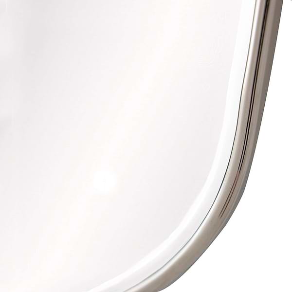 Arteriors Vaquero 19"x36" Polished Nickel Oval Mirror