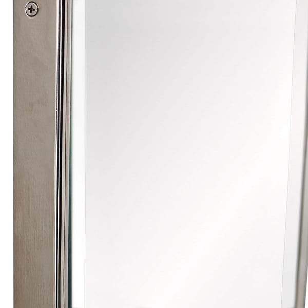 Arteriors Vaquero 19"x36" Polished Nickel Oval Mirror