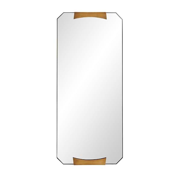 Arteriors Kris 21"x48.5" Blackened Iron Rectangle Mirror