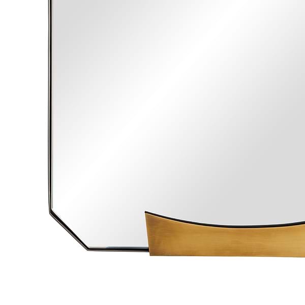 Arteriors Kris 21"x48.5" Blackened Iron Rectangle Mirror