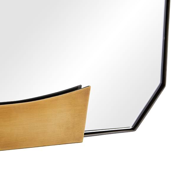 Arteriors Kris 21"x48.5" Blackened Iron Rectangle Mirror