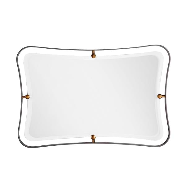 Arteriors Janey 30"x45" Natural Iron Rectangle Mirror
