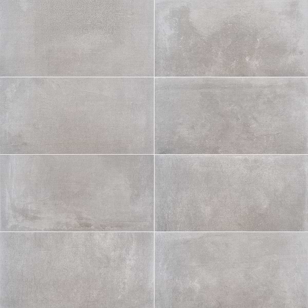 Essence Silver Gray 12x24" Matte Porcelain Tile in Light Gray, View 1