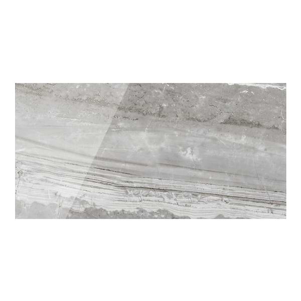 Geologic Gray 12x24 Polished Porcelain Tile