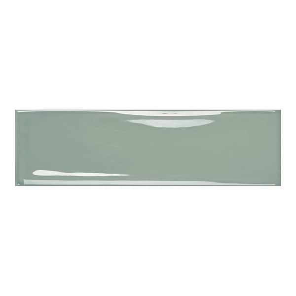 Vitality Mint Green 3x10 Glossy Ceramic Tile