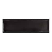 Vitality Black 3x10 Matte Ceramic Tile