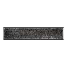 Watchtower Twilight Black 2x10 Glossy Ceramic Tile