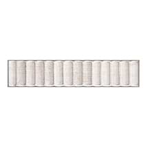 Watchtower Mist White 2x10 Glossy Stairs Ceramic Tile