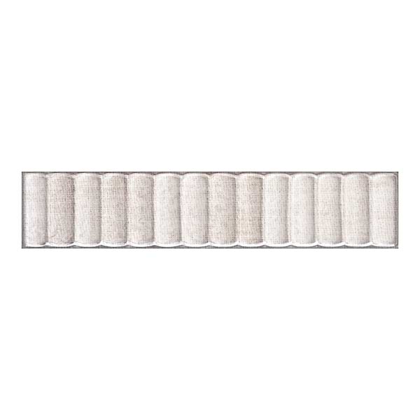 Watchtower Mist White 2x10 Glossy Stairs Ceramic Tile