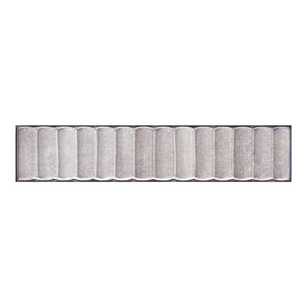 Watchtower Storm Gray 2x10 Glossy Stairs Ceramic Tile