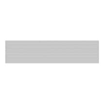 Contour Divide Silver Gray 3x12 Glossy Ceramic Tile