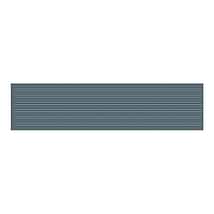 Contour Divide Ink Blue 3x12 Glossy Ceramic Tile