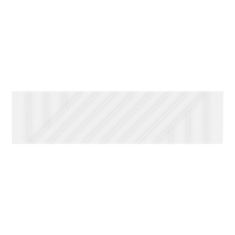 Contour Maze Powder White 3x12 Glossy Ceramic Tile