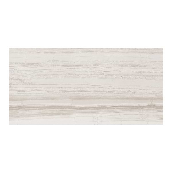 Rondure White 12x24 Matte Porcelain Tile in Warm White, View 2, open zoomed image