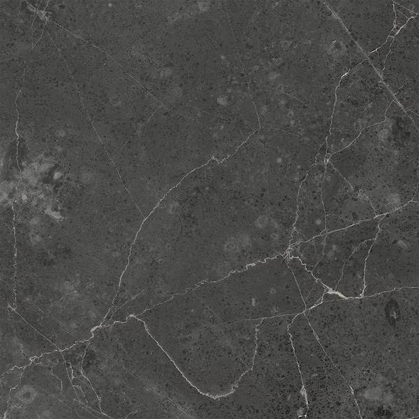 Marvelle Carbon Black 13x13 Matte Ceramic Tile in Black, View 2, open zoomed image