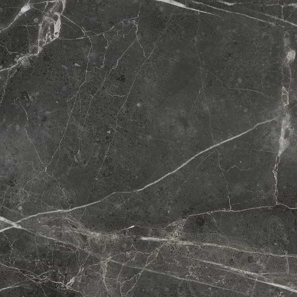Marvelle Carbon Black 20x20 Matte Ceramic Tile in Black, View 2, open zoomed image