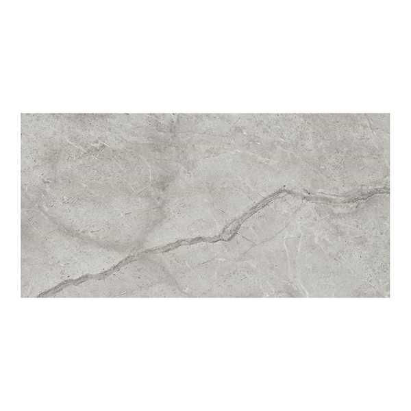 Luminere Paradiso Argento Gray 12x24 Polished Porcelain Tile