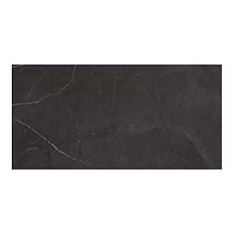 Luminere Nero Venato Black 12x24 Matte Porcelain Tile